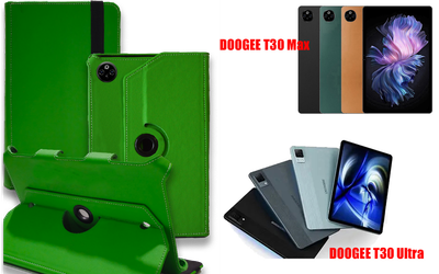 Чехол Spinner360 для планшета DOOGEE T30 Max, T30 Ultra, цвет Green