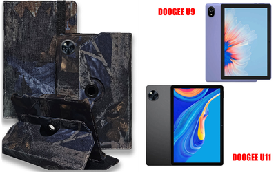 Чехол Spinner360 для планшета DOOGEE U9, DOOGEE U11, цвет Hrab