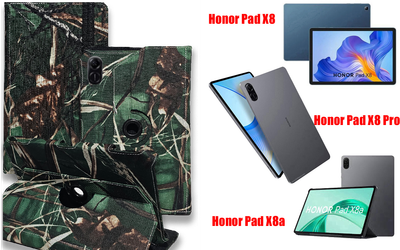 Чехол Spinner360 для планшета Honor Pad X8, Pad X8 Pro, Pad X8a, цвет Lis