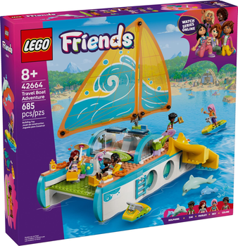 Конструктор LEGO Friends Пригоди на човні 685 деталей (42665) (5702017815305)