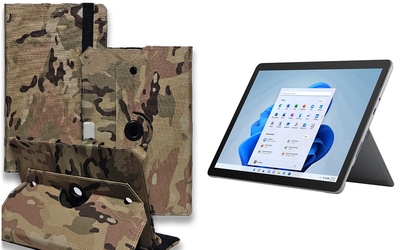 Чехол Spinner360 для планшета Microsoft Surface Go, Go 2, Go 3, цвет Multikam