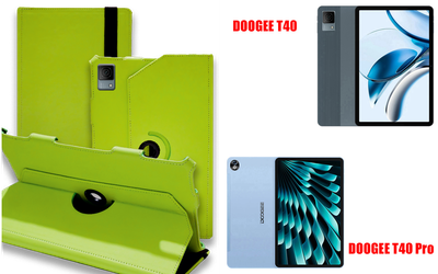 Чехол Spinner360 для планшета DOOGEE T40, DOOGEE T40 Pro, цвет Light Green