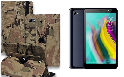 Чехол Spinner360 для планшета Tecno Tab 7 P704a, цвет Multikam