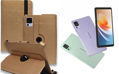 Чехол Spinner360 для планшета DOOGEE T20 Mini, T20 Mini Pro, цвет Gold