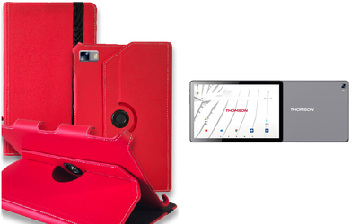 Чехол Spinner360 для планшета Thomson TEOX10 LTE, цвет Red