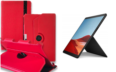 Чехол Spinner360 для планшета Microsoft Surface Pro X, цвет Red