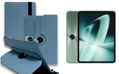 Чехол Spinner360 для планшета OnePlus Pad, Pad 2, Pad Go, Pad Pro, цвет Light Blue