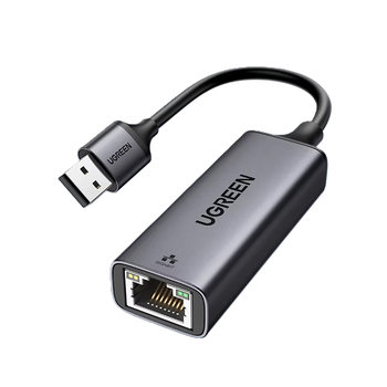 Сетевой адаптер UGREEN CM209 USB-A Gigabit Ethernet Adapter RJ45 1000mb/s