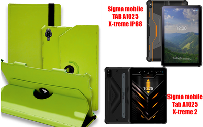 Чохол Spinner360 для планшета Sigma mobile TAB A1025, A1025 X-treme 2, колір Light Green