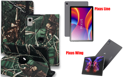 Чохол Spinner360 для планшета Pixus Line, Pixus Wing, колір Lis