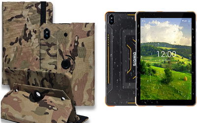 Чохол Spinner360 для планшета Sigma mobile TAB A1033 X-treme, колір Multikam