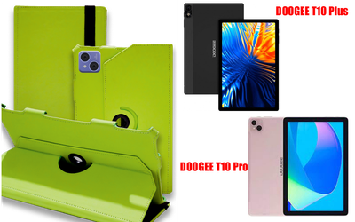 Чехол Spinner360 для планшета DOOGEE T10 Plus, T10 Pro, цвет Light Green