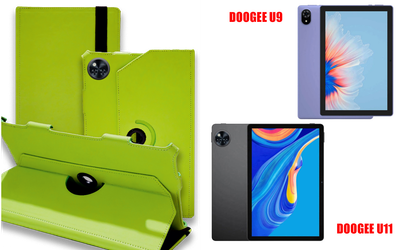 Чехол Spinner360 для планшета DOOGEE U9, DOOGEE U11, цвет Light Green