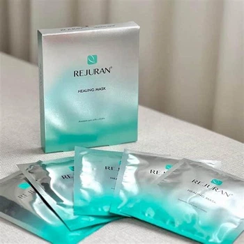 Набір тканинних масок Rejuran Turnover mask (Healing Mask) 40 мл х 5 шт
