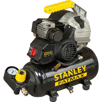 Компрессор воздушный ременной Stanley Fatmax 1.5кВт, 222л/хв, 6л, 8 Бар FMXCM0042E