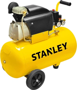 Компрессор воздушный поршневой Stanley 1.5кВт, 50л, 222л/мин, 8 Бар D211/8/50