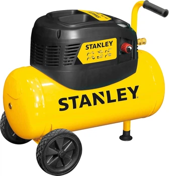 Компрессор воздушный поршневой безмасляный Stanley 1.1кВт, 24л, 180л/мин, 8 бар D200/8/24