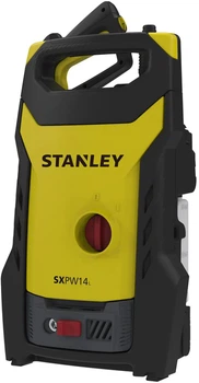 Мойка высокого давления электрическая бесщеточная Stanley 1.4 кВт, 110 бар, 3 м, 390 л/год, 50°C, бак 1 л SXPW14L-E