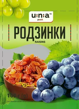 Изюм Una pack светлый 100 г