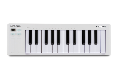 MIDI-клавіатура Arturia MicroLab mk3 (White)