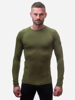 Термолонгслів чоловічий Sensor Merino Active LS SM11MA-safari-XL оливковий