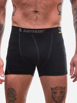 Термотруси чоловічі Sensor Merino Active SM21MA-black-S чорні
