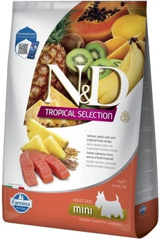 Сухой корм для собак Farmina N&D Tropical Selection Salmon Adult Mini с лососем и тропическими фруктами 5 кг 42361 (X/01/98) (8010276042361)