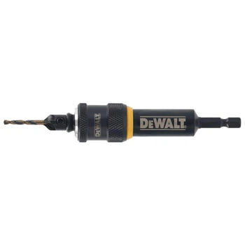 Швидкозмінний узел системи свердління "FLIP&DRIVE" DeWALT №12, з пілотним свердлом d3.15 мм, зенкером під шурупи d6 мм і битою