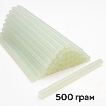 Сухой клей стержень для пистолета, термоклей К-2, 11мм, 500 гр.20см