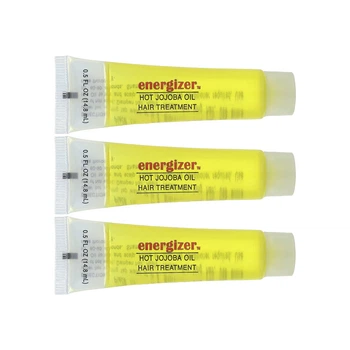 Масло против выпадения волос Hobe Labs Energizer Hot Jojoba Oil Hair Treatment 3 Reclosable Tubes 14.8 ml