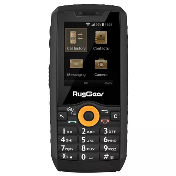 Захищений мобільний телефон RugGear RG150 3G IP68 Black