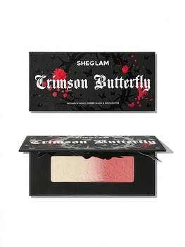 Румяна-хайлайтер для лица - Sheglam Monarch Wings Ombre Blush & Highlighter 4.8g (1411630-26860281)