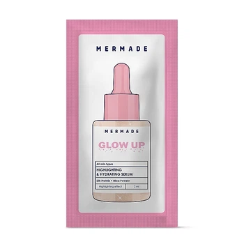 Сироватка–хайлайтер для обличчя (пробник) - Mermade Silk Protein & Mica 2ml (1418115-23435580)