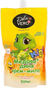 Крем-мыло для детей "Медовая дыня" - Dolce Vero (дой-пак) 500ml (500ml) (951898-1936739323-2)