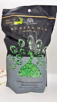 Воск горячий в гранулах Global Fashion Aloe 1000 г