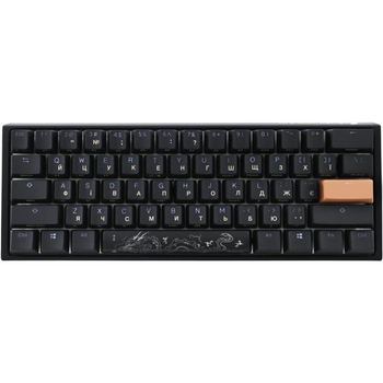 Клавіатура дротова механічна Ducky One 3 Mini Cherry MX Silent red RGB UA Black (DKON2161ST-SUAPXCLAWSC1)