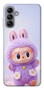 TPU чохол Demsky Labubu purple для Samsung Galaxy A04s