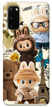 TPU чохол Demsky Labubu mood для Samsung Galaxy S20