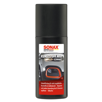 Полироль пластика Sonax Kunststoff Neu Schwarz 100мл Sonax 409100