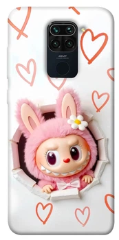 TPU чохол Demsky Labubu paper для Xiaomi Redmi Note 9 / Redmi 10X