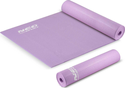 Mata do cwiczen Neo Sport 173 x 61 cm 192102 fioletowa (5903890606138)