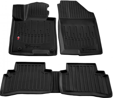 Коврики в салон Hyundai Tucson NX4 2021-, с бортом, полиуретан, 5шт, Stingray, 5009045
