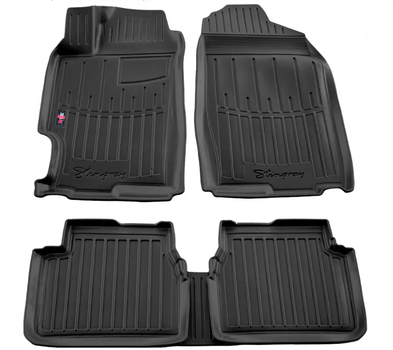 Килимки у салон Mazda 6 GG/GY 2002-2008, з бортом, поліуретан, 5шт, Stingray, 5011085