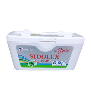 Капсули для прання Sidolux by Perlux Color 10 шт. 1661