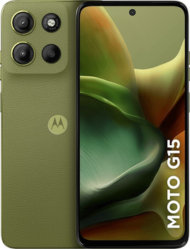 Мобільний телефон Motorola Moto G15 4/128GB Iguana Green (PB6E0005SE)