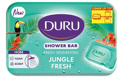 Косметичні мило для душу "Свіжість Джунглів" - Duru Fresh Sensations Jungle Soap 150g (1492006-34302599)
