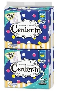 Ночные гигиенические прокладки, 20 шт. - Unicharm Center-In Soft and Fluffy Night Use 20шт (1437213-29735818)
