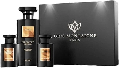 Набор (edp/75 ml + sh/gel/650 ml + oil/75 ml) - Gris Montaigne Paris Bellaya (1355019-34000463)