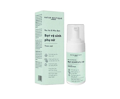 Пенка для интимной гигиены с мятой и алоэ вера - Natur Boutique Intimate Foam 100ml (1275518-748731998-2)