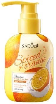 Крем для рук, що відновлює, з вітаміном C - Sadoer Spiced Orange Hand Cream 150ml (1447513-30693649)